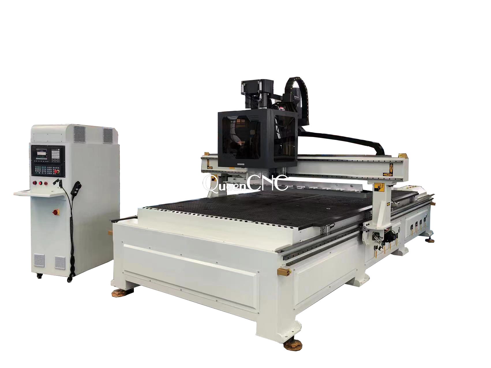 QN2040 atc cnc router with drilling unit