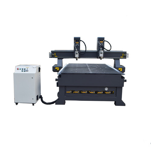 QN1325 dual heads woodworking cnc router machine