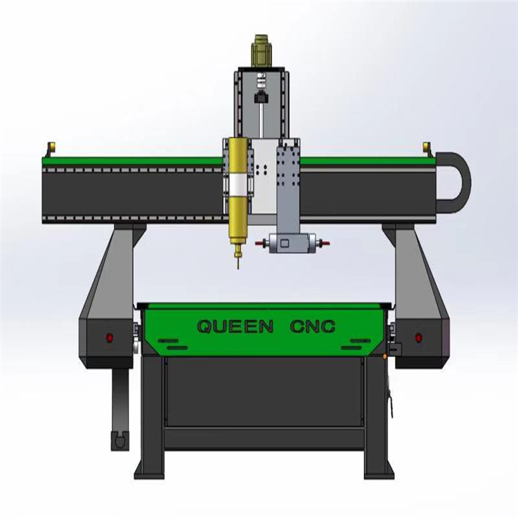 QN1530 atc cnc router with horizontal spindle