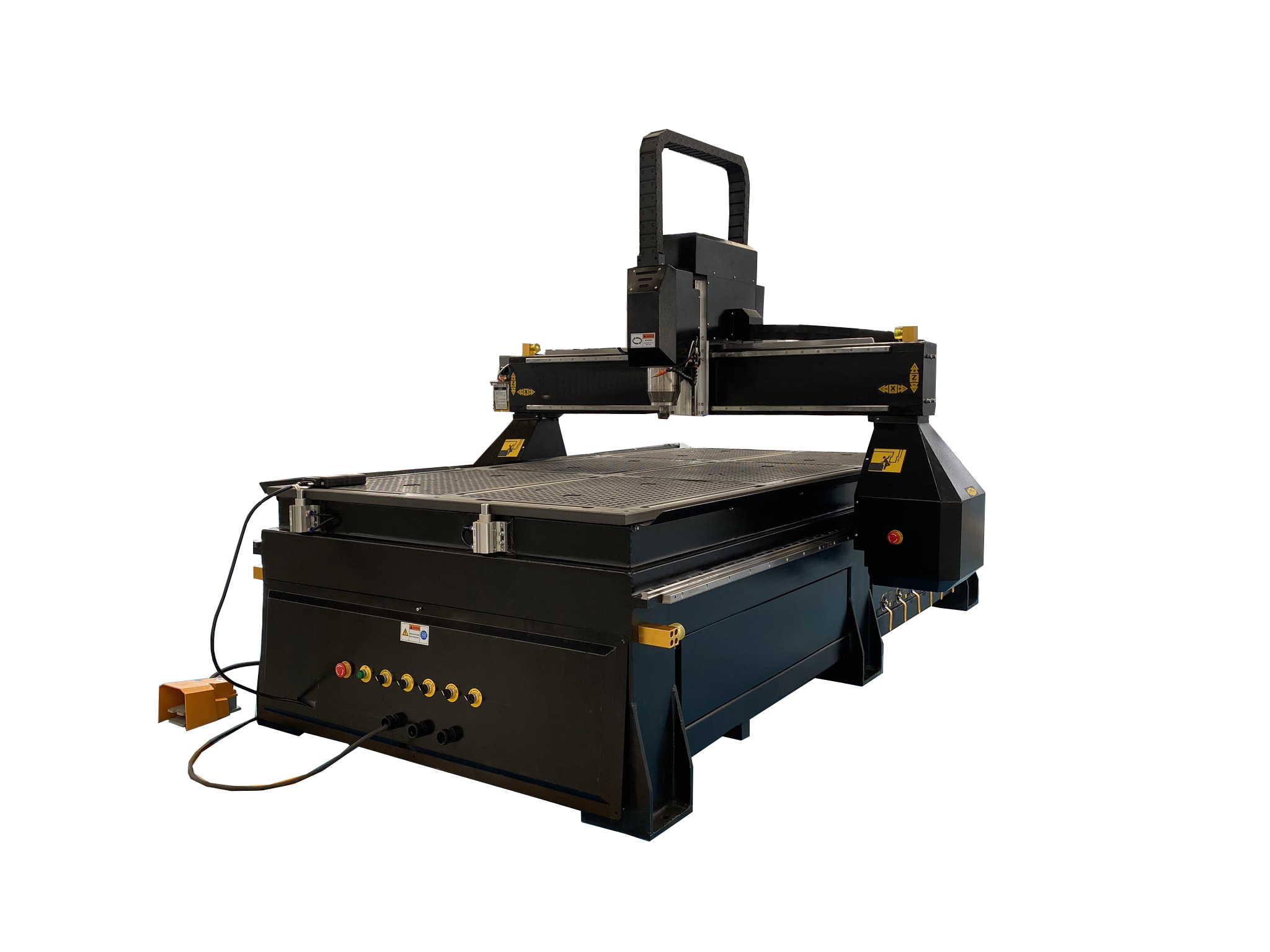 QN1530 Economic atc cnc router with inner control cabinet