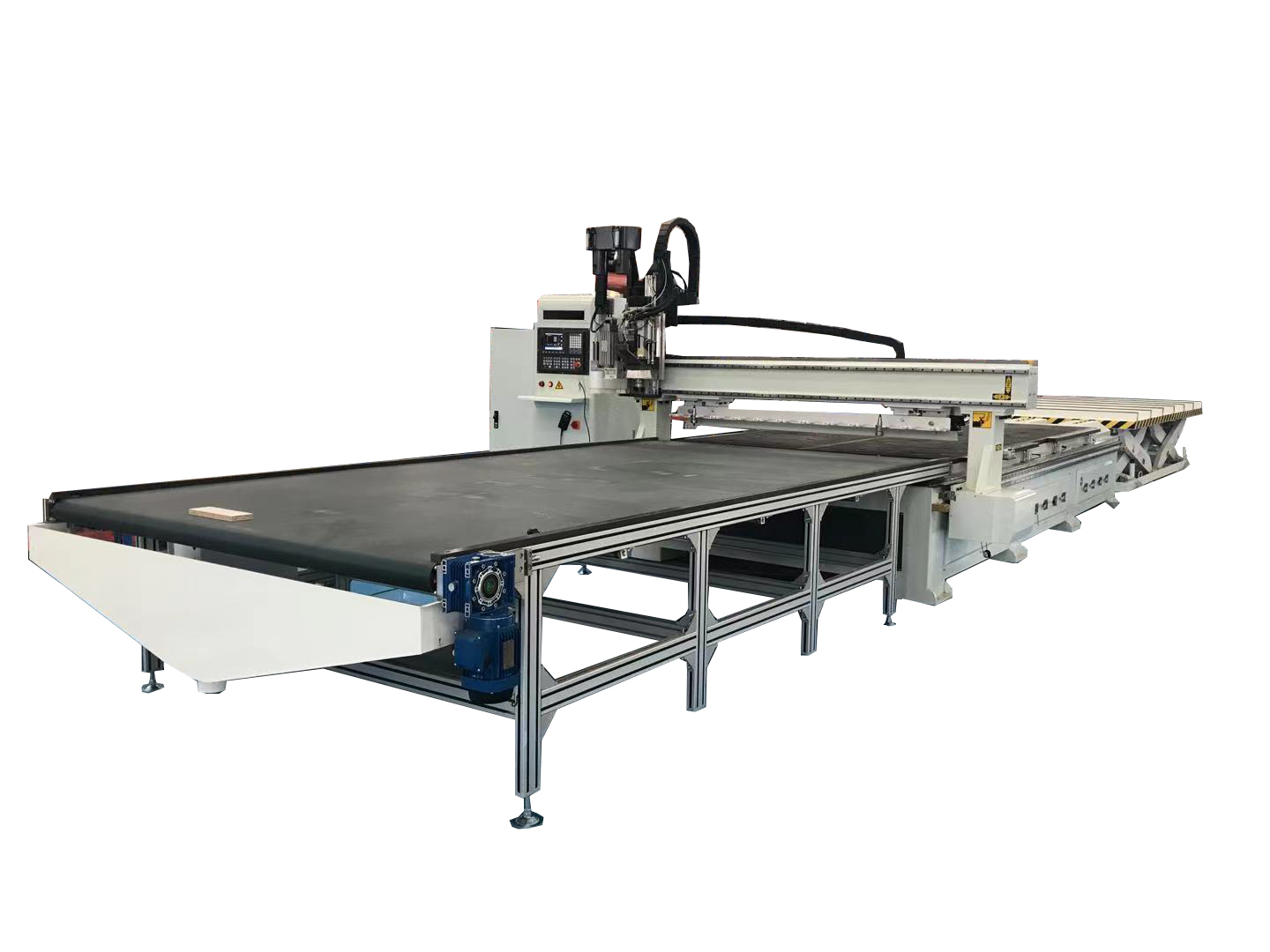 QN2040 nesting atc cnc router with drilling block