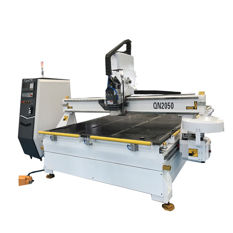 QN2050C carousel type atc cnc router for furniture factory