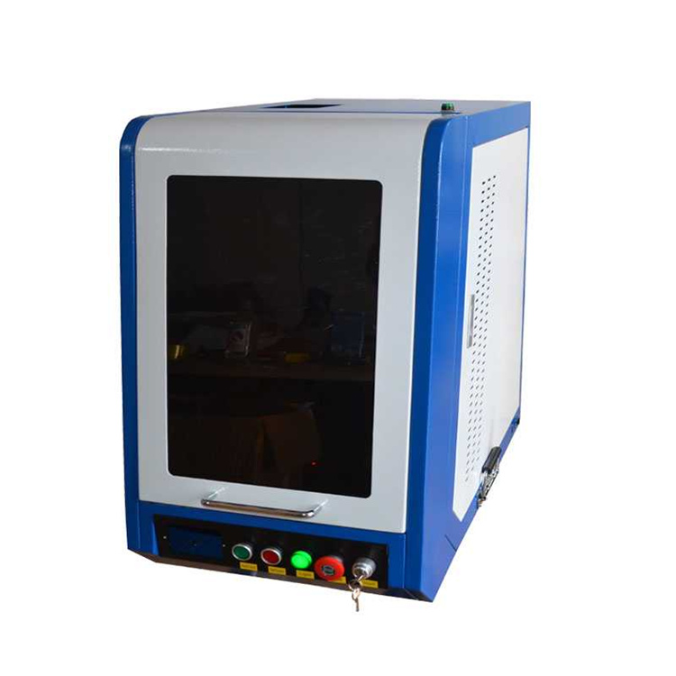 Mini enclosed 20w 30w 50w portable fiber laser marking machi