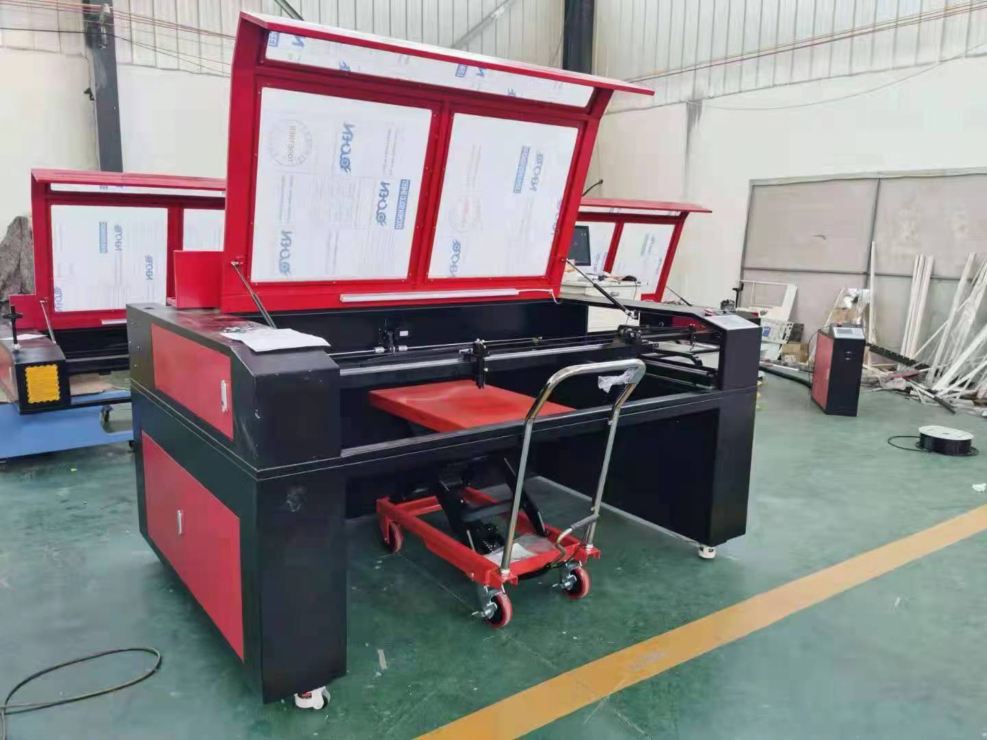 QN1410 co2 laser engraving machine for stone