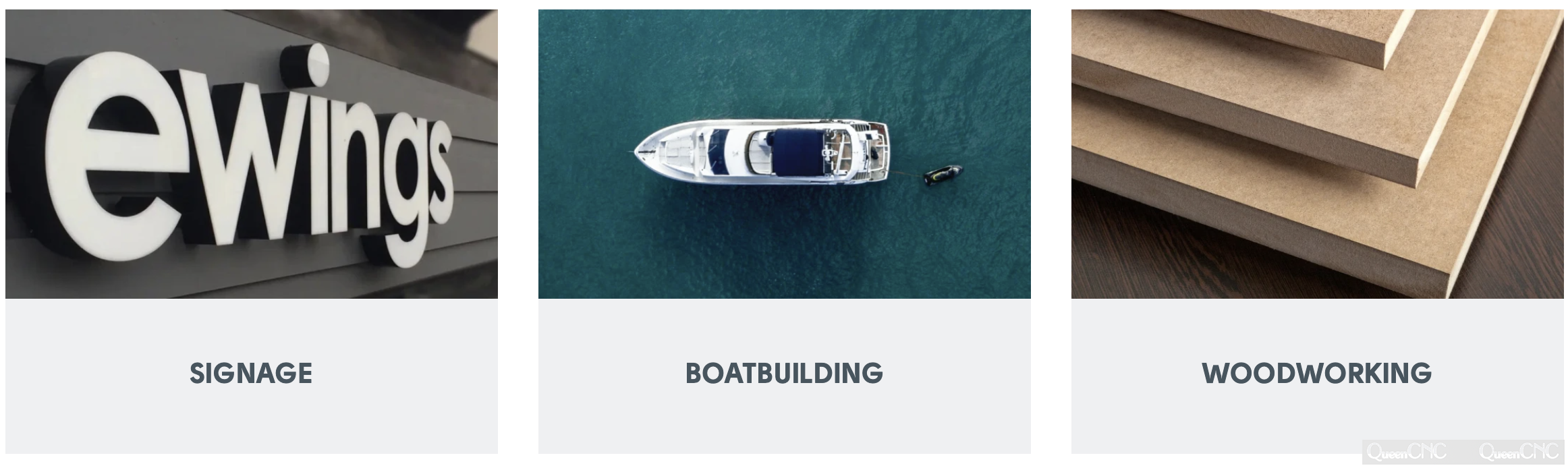 CNC router sample products