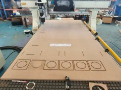Cnc Router-QN1530 Nesting CNC Router with Gantry Labeler