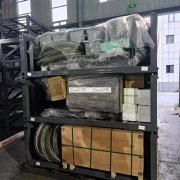 Smart CNC Machine Packaging for Safe and Space-Efficient Con